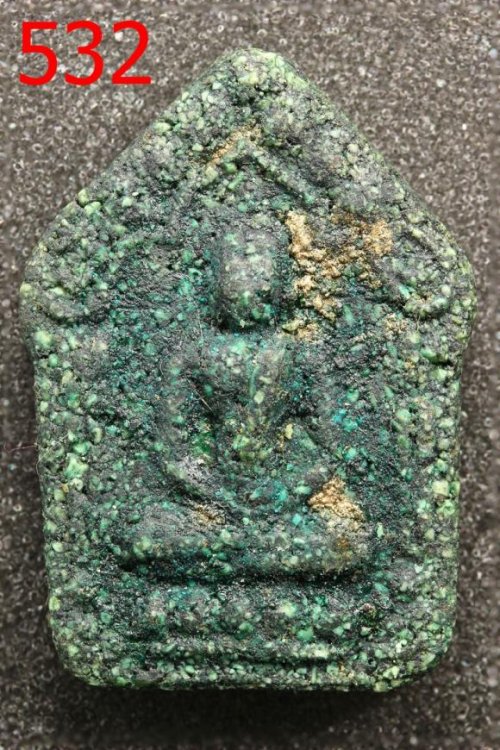 ขุนแผนผงพรายกุมาร หลวงปู่ทิม เนื้อกระยาสาท ผสมสีผึ้งหลวงปู่ทาบ (532) 